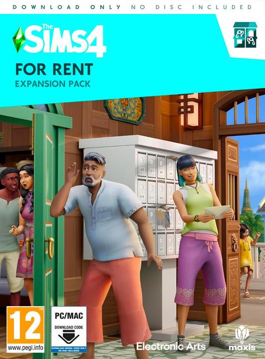 Produktbild EA Games The Sims 4: For Rent (Mac, Windows, EN)