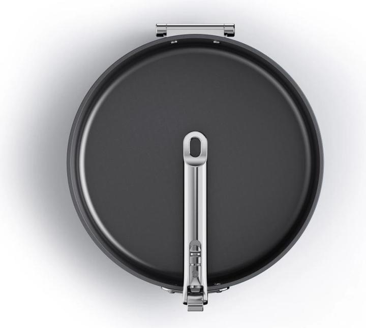Actual product image Joseph Joseph Space saucepan retractable handle with lid D23cm (28 cm, Frying pan, Aluminium)