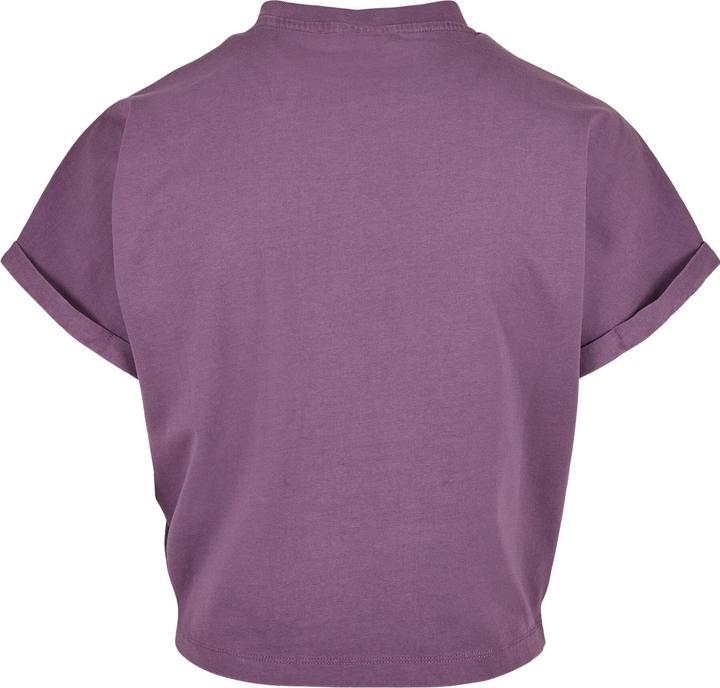 Actual product image Urban Classics Ladies Short Pigment Dye Cut On Sleeve Tee (XL)
