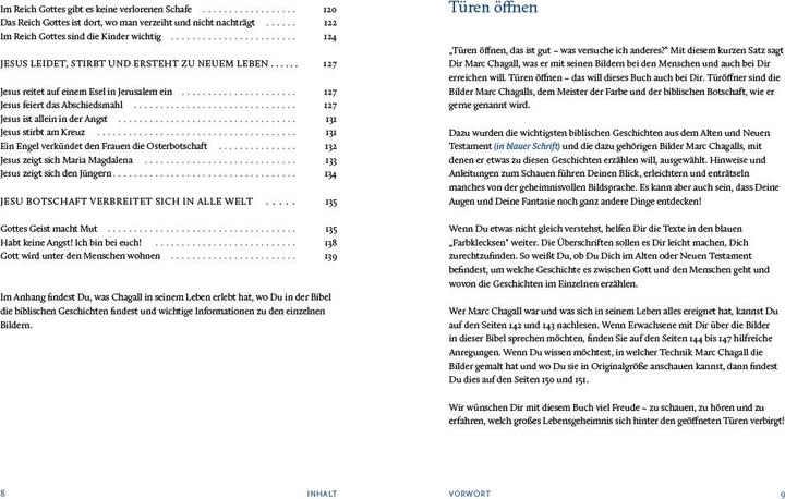 Produktbild Die Chagall - Bibel für Kinder (Deutsch, Ilsetraud Köninger, Beatrix Moos, 2022)