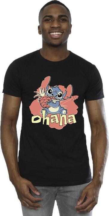 Immagine prodotto Disney Lilo And Stitch Ohana Pineapple Maglietta Uomo (4XL)