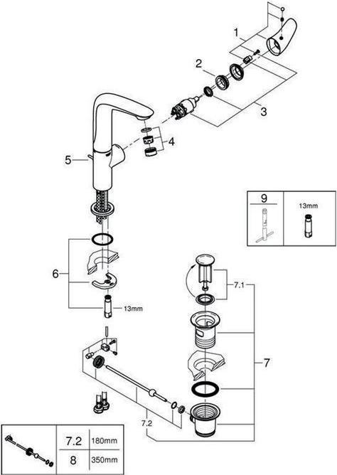 Produktbild Grohe Eurostyle Einhand-Waschtischbatterie L-Size