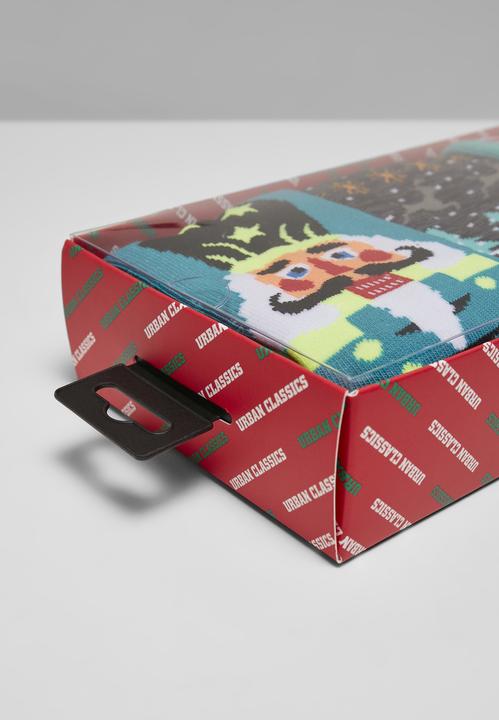 Actual product image Urban Classics Christmas Nutcracker Socks 3-Pack (pack of 3, 39 - 42)