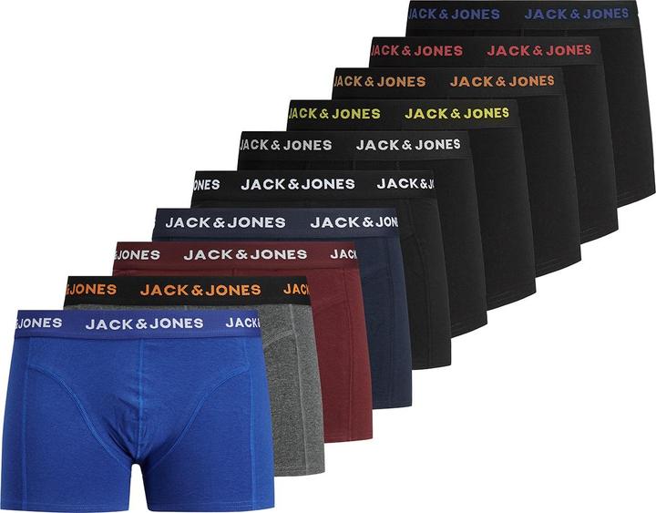 Jack & Jones 10er Pack Basic Retro Short / Pant (S, 10er Pack)