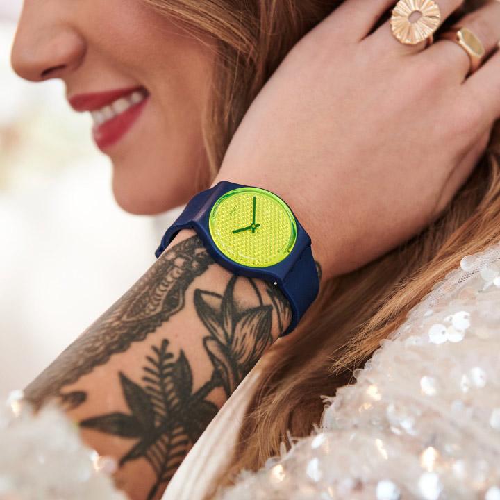 Image du produit Swatch Yellowpusher (Montre analogique, 34 mm)