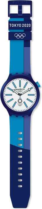 Image du produit Swatch Big Bold Ai Blue (Montre analogique, 47 mm)