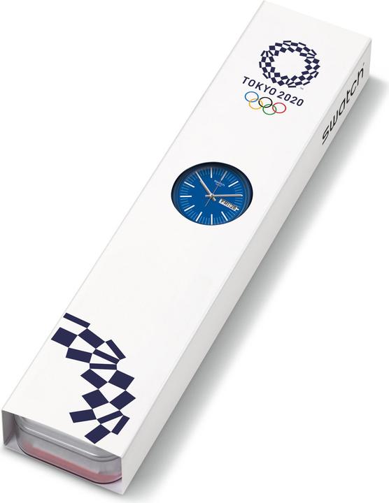 Actual product image Swatch Tokyo Gorin 2020 (Analogue wristwatch, 34 mm)