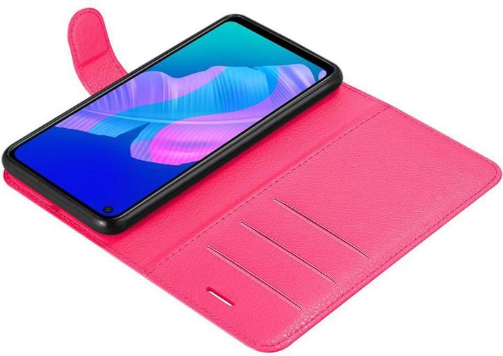 Actual product image Cadorabo Book with stand function cover (Huawei P40 Lite E)