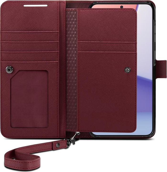 Produktbild Spigen Wallet S Plus für S916B Samsung Galaxy S23+ - burgundy (Samsung Galaxy S23+)