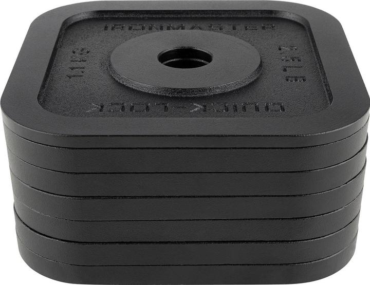 Ironmaster Quick-Lock Gewichtsscheiben, Box à 6 x 2,2 kg and 1 x 1,1 kg