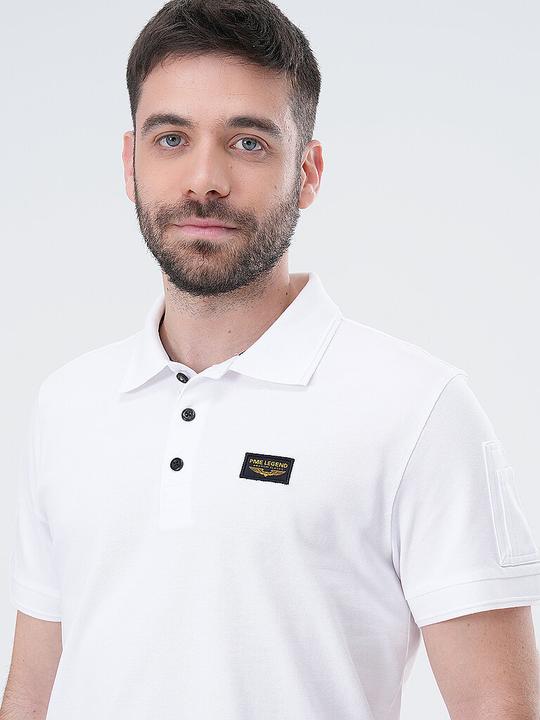 Image du produit Pme Legend Polo à manches courtes blanc vif (S)