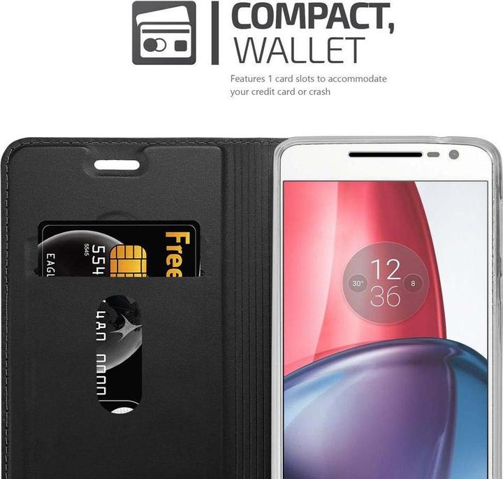 Immagine prodotto Cadorabo Copertina in stile libro di classe (Motorola Moto G4 Plus, Motorola Moto G4)