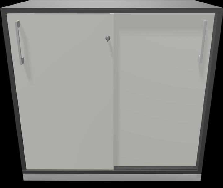 Actual product image Narbutas Choice sliding door cabinet (80 x 40 x 76 cm)