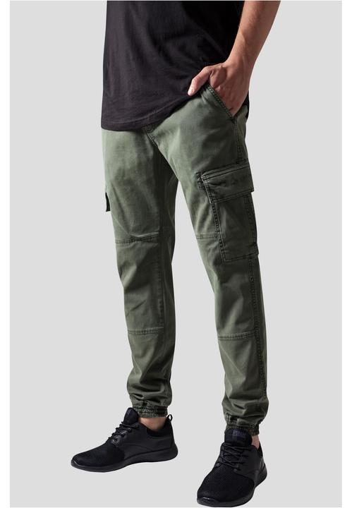 Actual product image Urban Classics Washed Cargo Twill Jogging Pants (34)
