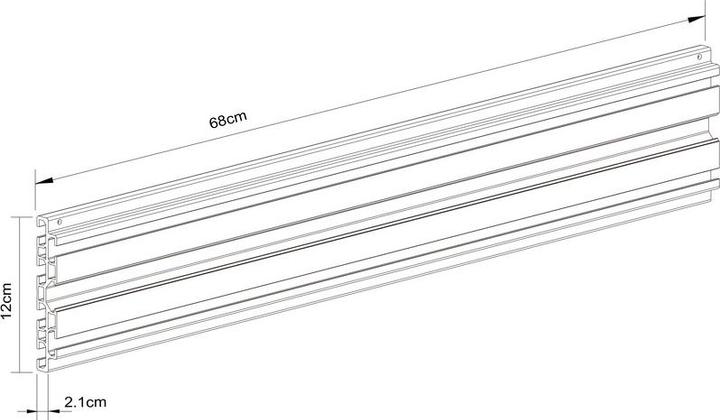 Produktbild Multibrackets Single Screen (Adapter- / Montageplatten)