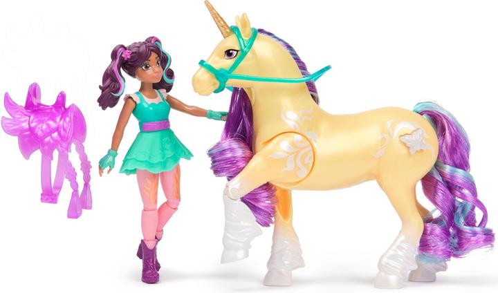 Produktbild Unicorn Academy Einhorn Academy Puppe Ava Und Einhorn Klinge Mit Licht
