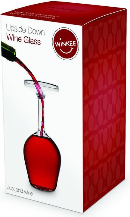 Produktbild Winkee Verkehrtes Weinglas (37.50 cl, 1 Gläser, Rotweingläser)