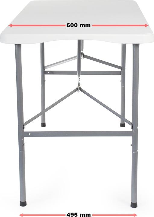 Actual product image Wiltec Folding camping table Folding table Party table Buffet table Garden table