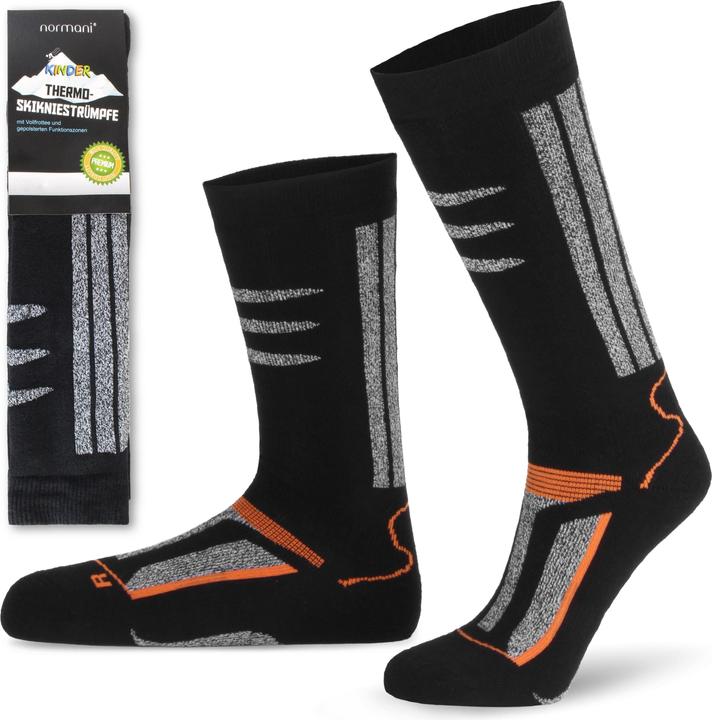 Actual product image Normani 3 pairs of thermal knee socks ski socks for children (pack of 3, 27 - 30)