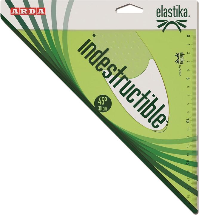 Produktbild Arda Winkel Elastika 30cm 3440 Hellgrün transparent (30 cm)
