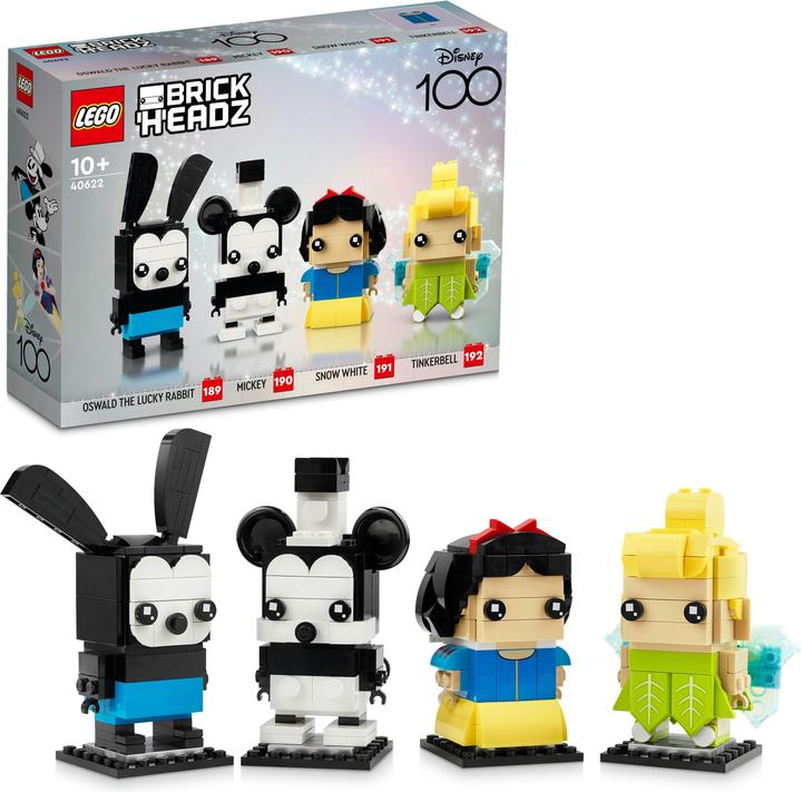 Image du produit LEGO BrickHeadz - 100e anniversaire de Disney (40622, LEGO Brickheadz)