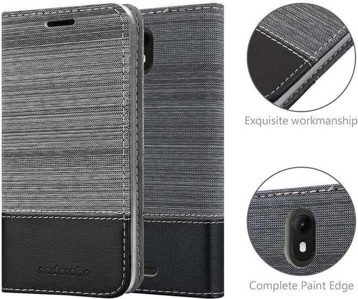 Image du produit Cadorabo Couverture look jeans Book (Wiko View Go)