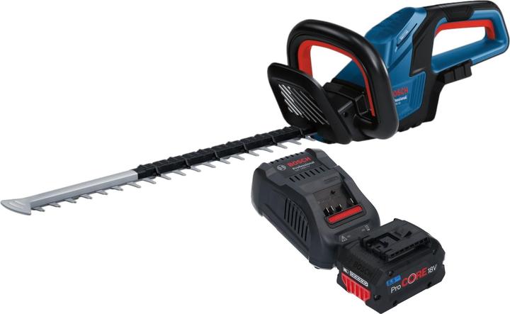 Actual product image Bosch Professional Bosch GHE 18V-50 Professional Akku Heckenschere 18 V 50 cm Brushless + 1x ProCORE Akku 5,5 Ah + (Rechargeable battery operated)