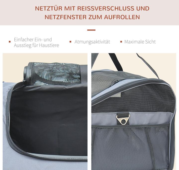 Produktbild PawHut Hundebox fürs Auto faltbar (Hund, Faltbar)