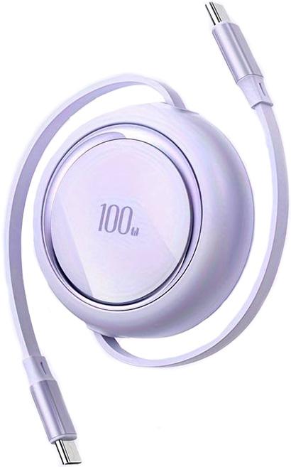 Immagine prodotto PhoneLook Cavo retrattile USB-C di doppio tipo con ricarica rapida QC3.0 100W t (USB 3.0, 100 W)