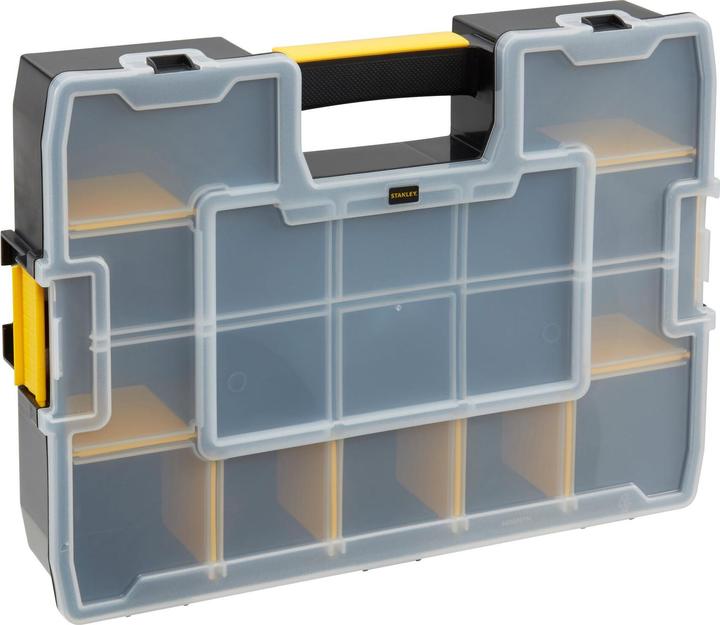 Actual product image Stanley Toolbox L with removable dividers