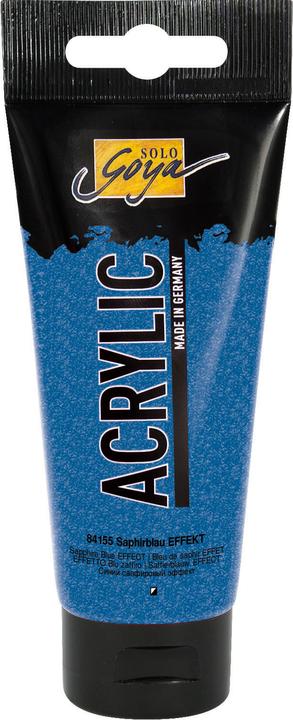 Actual product image Kreul Basic acrylic 100ml (Sapphire blue, 100 ml)
