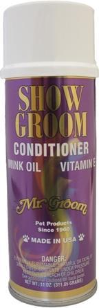 Mr. Groom Show Groom Glansspray Met Mink Olie