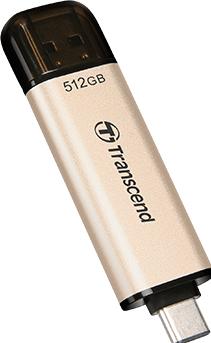 Produktbild Transcend JetFlash 930C (512 GB, USB-A, USB-C)