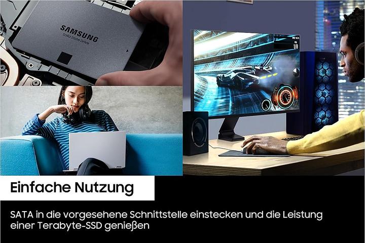 Produktbild Samsung 870 QVO (2000 GB, 2.5")