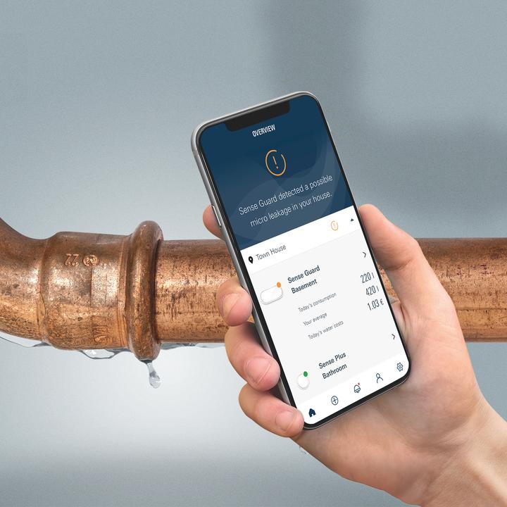 Actual product image Grohe Sense Guard intelligent water control
