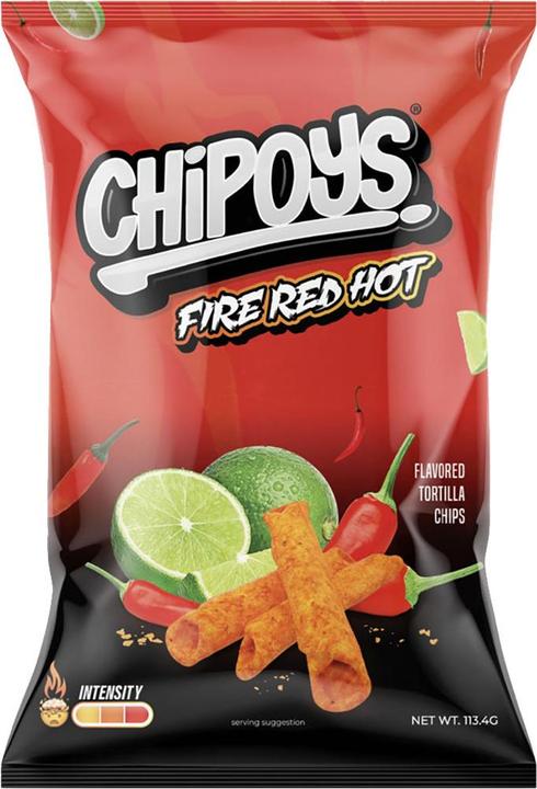 Produktbild Chipoys Chips Fire Red Hot 113 g (113 g)