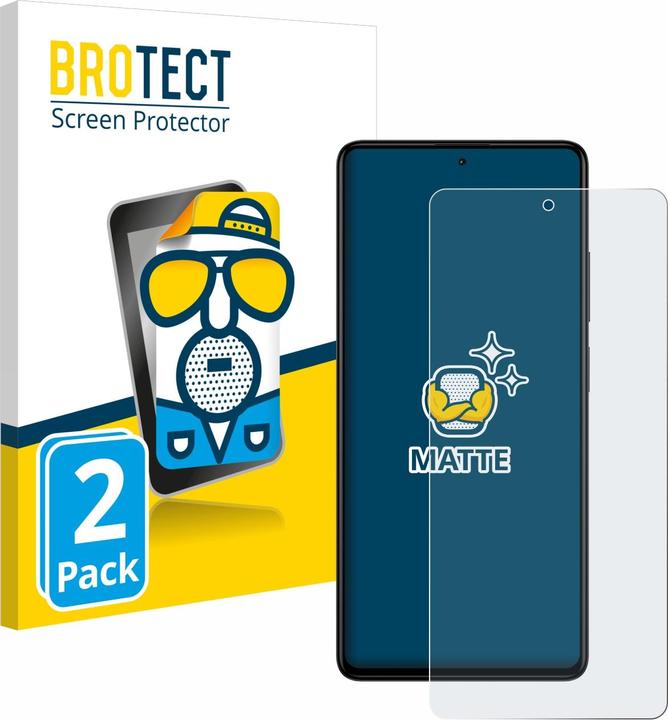 Image du produit BROTECT Film de protection antireflet Protection d'écran mat (2 pièce(s), Xiaomi Redmi Note 12 Pro+)