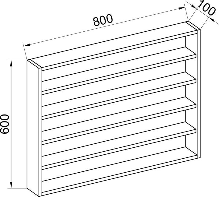 Produktbild VCM Osado (60 x 80 x 10 cm)