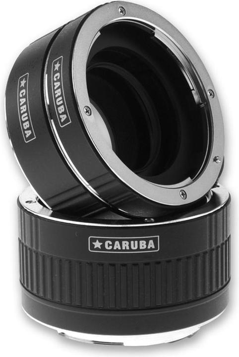 Caruba Extension Tube Set Canon Chrom (Typ II) (Makro-Zwischenring, Canon EF-S, Canon EF)