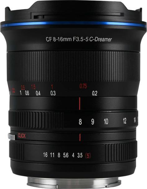 Productafbeelding Laowa 8-16mm f/3,5-5 Zoom CF voor Sony E (APS-C) (Sony E, APS-C / DX)