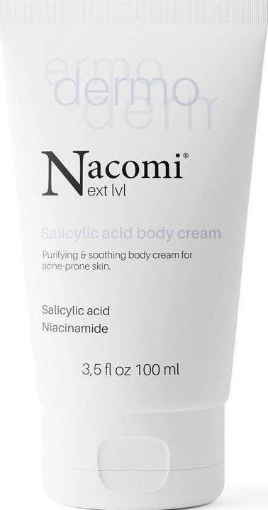 Nacomi Next Level Dermo Cleansing And Soothing Body Cream With Salicylic Acid And Niacinamide 100Ml (Körpercreme, 100 ml)