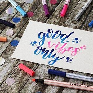 Produktbild STABILO Pen 68 brush Premium-Filzstift (Hellgrün, 1 x)