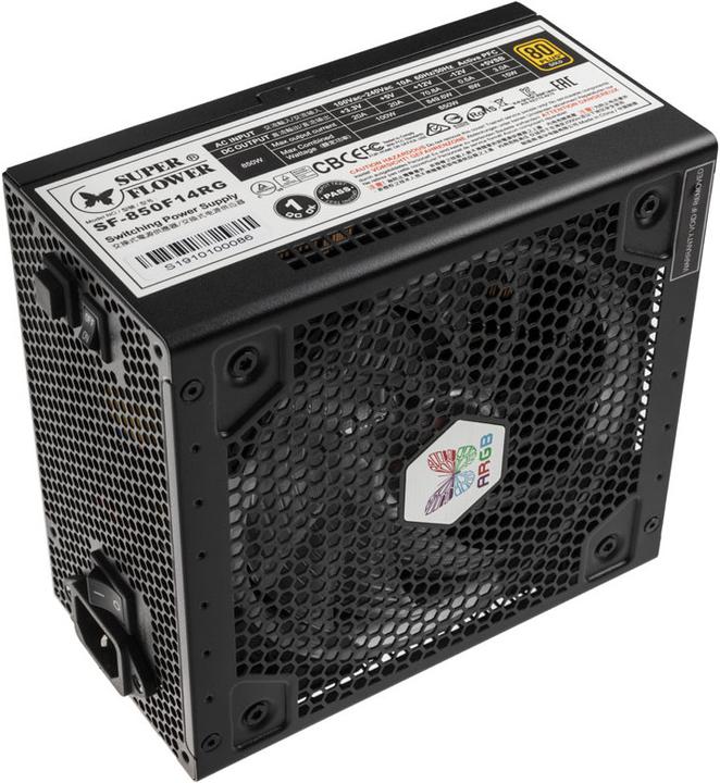 Produktbild Super Flower Leadex III ARGB 80 PLUS Gold Netzteil, modular - 850 Watt