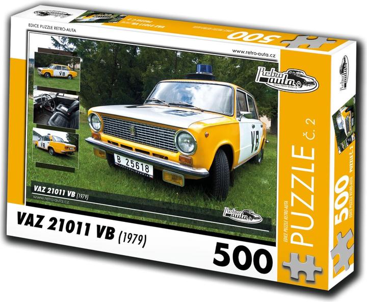 Produktbild Retro-auta Puzzle Nr. 2 VAZ 21011 VB (1979) 500 Teile (500 Teile)
