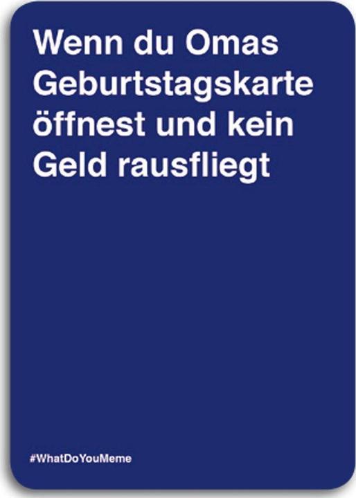 Produktbild Hutter What Do You Meme? (Deutsch)