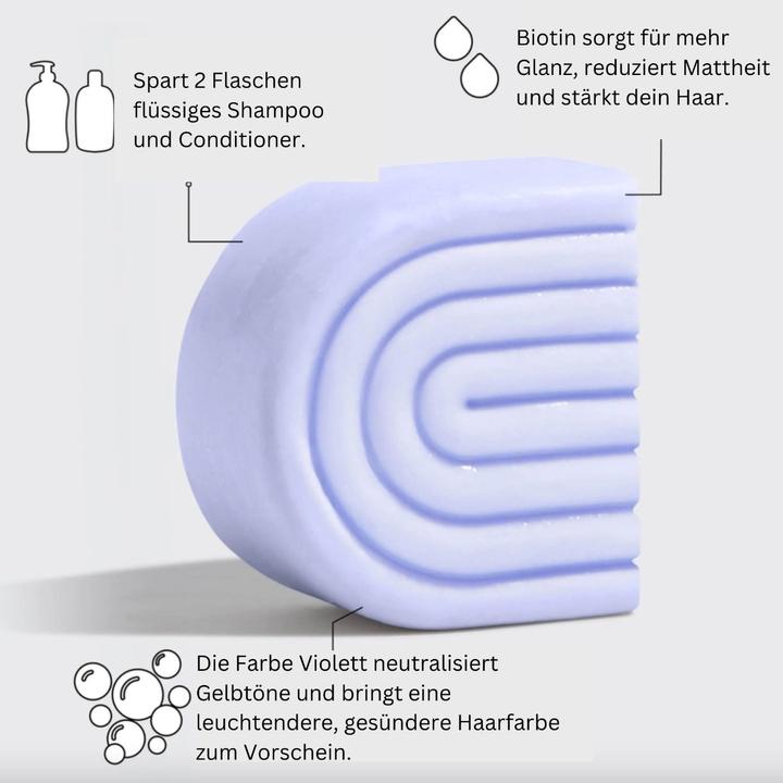 Actual product image Kitsch Purple Toning Solid Conditioner