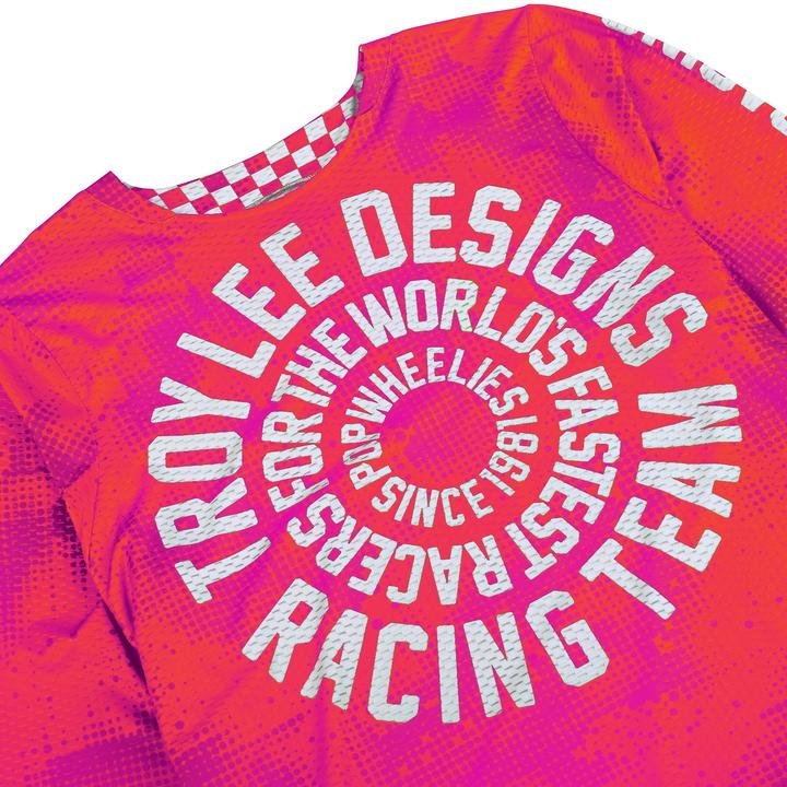 Image du produit Troy Lee Designs Maillot GP Pro Air, Carlsbad 97, orange/rose, jeune M (M)