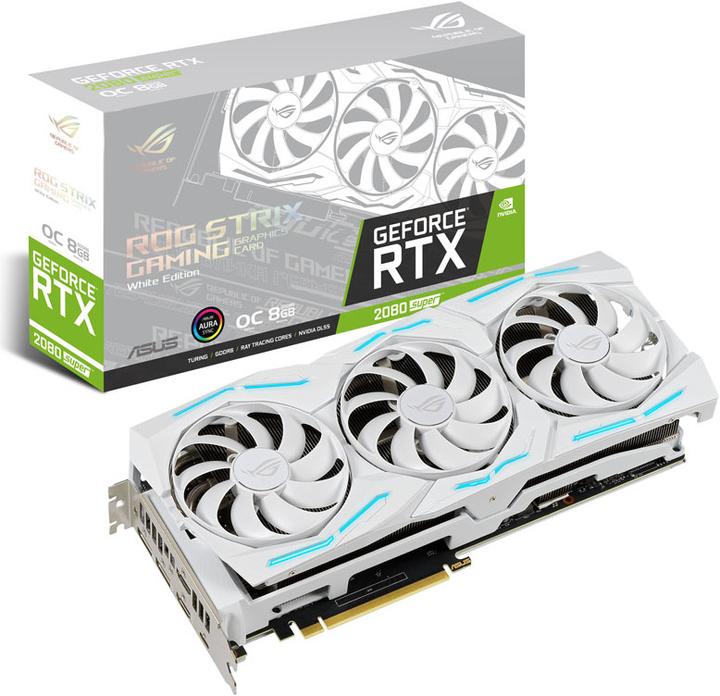 Produktbild ASUS GeForce RTX 2080 Super ROG Strix O8G White Edition (8 GB)