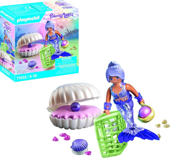 Playmobil Meerjungfrau mit Perlmuschel (71502, Playmobil Princess Magic)