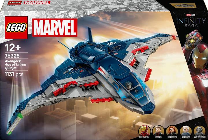 Image du produit LEGO Avengers : Age of Ultron Quinjet (76325, LEGO Super Mario)